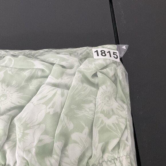 No Boundaries Dress Women 2XL Floral Mint Green Tiered Lined Flowy Fairy - Picture 15 of 15